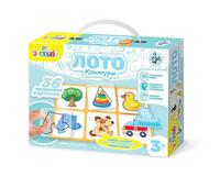 Настольная игра Десятое королевство Лото пластик *Контуры* серия 10KOR PLASTIC - 04006ДК