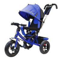 Велосипед трехколесный Lexus Trike надувные колеса 12* и 10* - 950-N1210-BLUE