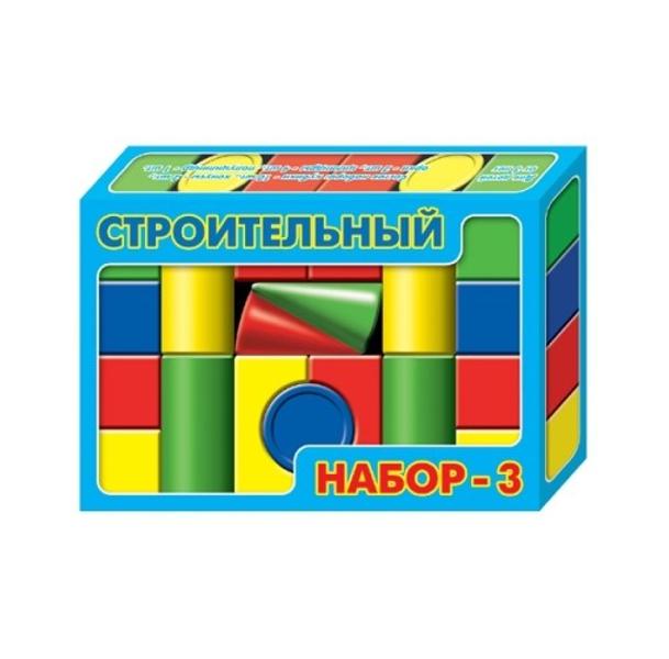 Конструктор Строительный набор-3 (коробка) 00230 Тридевятое царство - Р26532
