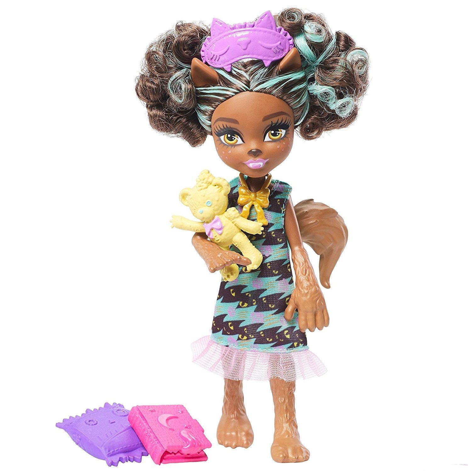 Кукла Monster High Мини-монстряшки из серии Семья Монстриков Клодин Вульф - FCV65|FCV66