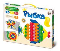 Настольная игра Мозаика магнитная Рыбка 312 элементов - 01652