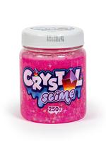 Слайм «Crystal slime», розовый, 250г - S500-20181
