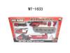 Игровой набор Junfa Toys Пожарная техника, 8 предметов, металл - BA-60172B