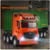 Радиоуправляемый грузовик контейнеровоз Huina 2WD RTR масштаб 1:18 2.4G - HN1317-GREEN