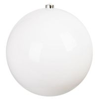 Новогодний шар Snowmen, белый, 25 см - ЕК0477