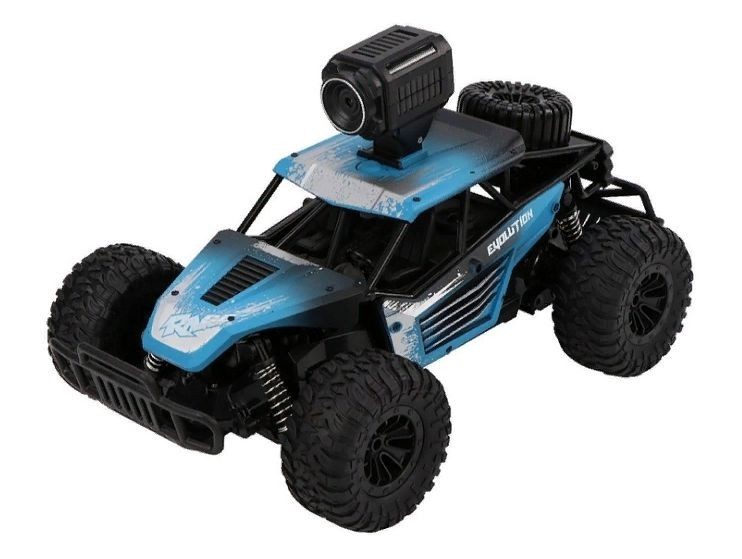 Радиоуправляемый внедорожник Heliway FPV 4WD масштаб 1:16, голубой - HELI-1801S-Blue