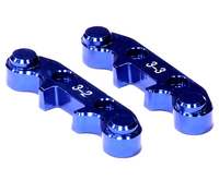 Крепление задних рычагов (синее) Associated SC10 4X4 - T7794BLUE