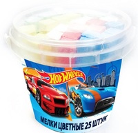 Мелки цветные для письма и рисования Centrum *Hot Weels*, 25 шт. - 89266