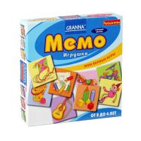 Настольная игра Bondibon МЕМО игрушки, из серии Мои первые игры - ВВ1002