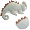 Мягкая игрушка ABtoys Knitted. Хамелеон вязаный, 34 см - M4961