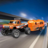 Радиоуправляемый внедорожник HB 666 Минитрак с прицепом 4WD RTR масштаб 1:64 2.4G - HG4-80-ORANGE