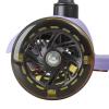 Самокат-кикборд Novatrack Disco-kids, детский, max 25 кг, черно-фиолетовый 118950 - 120H.DISCOKIDS.BVL7