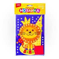 Мозаика мягкая *Лев*, малый набор  - Кэ-001