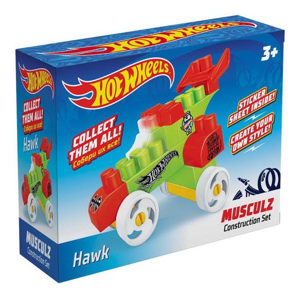 Конструктор Bauer Hot Wheels машинка musculz Hawk - 711b