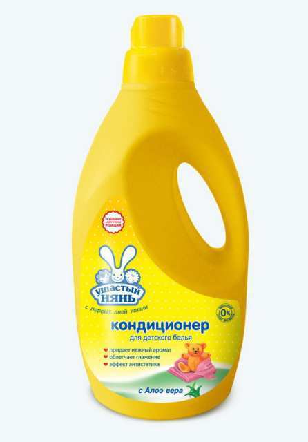 Кондиционер Ушастый нянь с алоэ вера  для детского белья 2л - 03545К