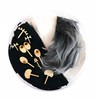 Пластилин *Пушистый* PLUSH, черно-белый - PL02201802