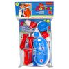Игровой набор *ДОКТОР* трехцветный, 11 предметов с лотком Bondibon - ВВ5399