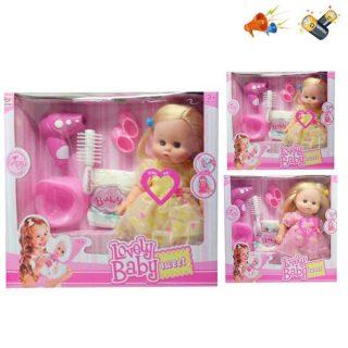 Кукла в платьице, 35 см - 200076446