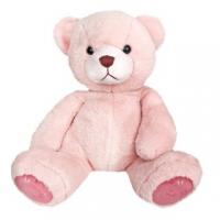 Мягкая игрушка Fluffy Family Мишка розовый Зефирчик 27 см - 681552