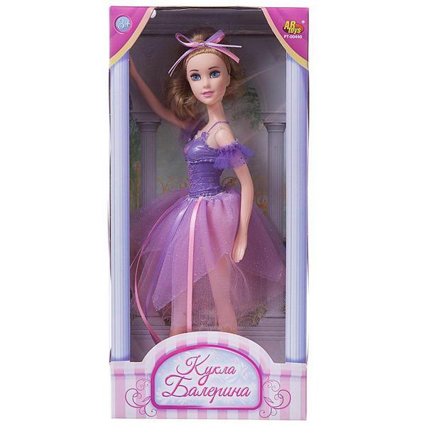 Кукла ABtoys Балерина, в фиолетовой юбке, 30 см - PT-00440|w(5)