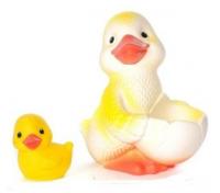 Игрушка ПВХ Утка-мама N1(с утенком) - С-868