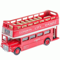Автобус металлический Welly *London Bus* масштаб 1:34 - 99930C