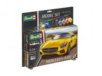 Сборная модель автомобиль  Mercedes AMG GT масштаб 1:24 - 67028