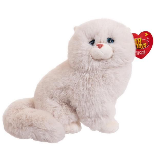 Мягкая игрушка Abtoys Домашние любимцы. Кошка персидская бежевая, 20 см - M4925