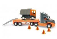 Игровой набор Wader Машина Super Tech Truck c грузовиком - 36710