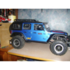Радиоуправляемая модель трофи Yikong 4082 V3 crawler Rubikon (Blue) ARTR масштаб 1:8- YK-4082V3-RB