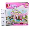 Конструктор Sluban Розовая мечта - Бильярдный клуб, 289 деталей - M38-B0527
