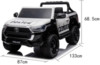 Электромобиль Dake Toyota Hilux Police