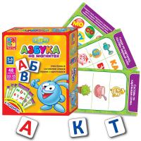 Настольная игра *Смешарики* - Азбука на магнитах - VT1502-06