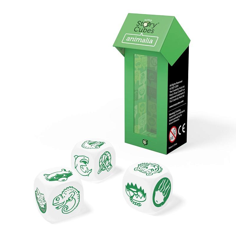 Настольная игра RORYS STORY CUBES Кубики Историй Дополнительный набор *Животные* - RSC17