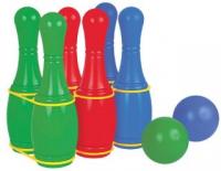 Набор для игры в боулинг, 6 кегель, 2 шара - 6431