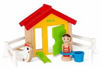 Набор BRIO Мой родной дом – Курятник, 8 элементов - 30305