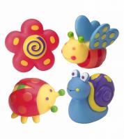 Игрушки для ванны Alex *Сад* 4 предмета - 700GN