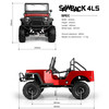 Радиоуправляемый краулер Gmade GS01 SAWBACK 4LS KIT масштаб 1:10, 2.4G - GM55000