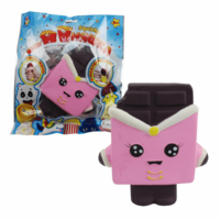 Игрушка антистресс 1toy Мммняшка squishy (сквиши), Шоколадка - Т14701