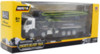 Металлический грузовик бетононасос HuiNa Toys масштаб 1:50 - HN1709-GREEN