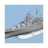 Сборная модель немецкого линкора *Бисмарк*, масштаб 1:800 - 180079
