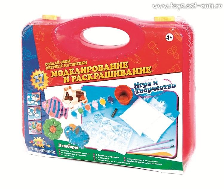 Моделирование и раскрашивание (создай свои цветные магнитики, чемоданчик) - 80265