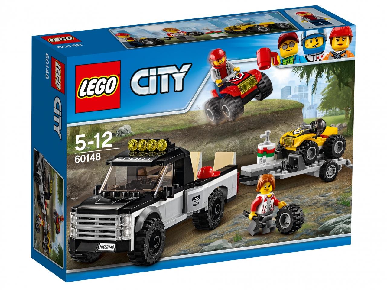 Конструктор LEGO City Гоночная команда - 60148