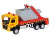 Машина Автопанорама VOLVO FM Мусоровоз, желтый-серый, масштаб 1:72, инерция - JB1251456