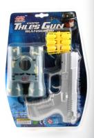 Набор оружия Thles Gun с пистолетом и биноклем, 3 вида 3033A - К22761