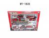 Машинки металлические Junfa Toys Пожарная техника, 11 предметов - BA-60192B