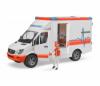 Скорая помощь Bruder Mercedes-Benz Sprinter с фигуркой водителя - 02-536