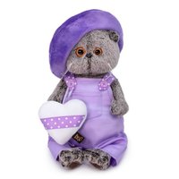 Мягкая игрушка Budi Basa Басик в лиловом 19 см - Ks19-124