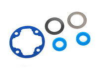 Прокладка дифференциала: x-образные кольца Differential gasket: x-rings (2): 12.2x18x0.5 metal washer (1): 12.2x18x0.5 PTFE-coated washer (1) - TRA8680