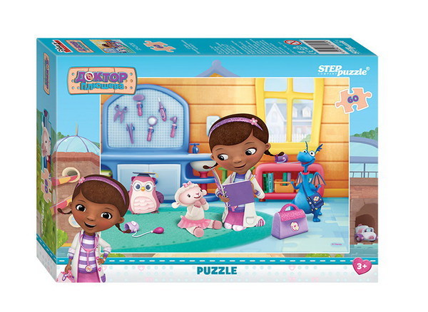 Пазл Step Puzzle *Доктор Плюшева*, 60 элементов, Disney - 81132